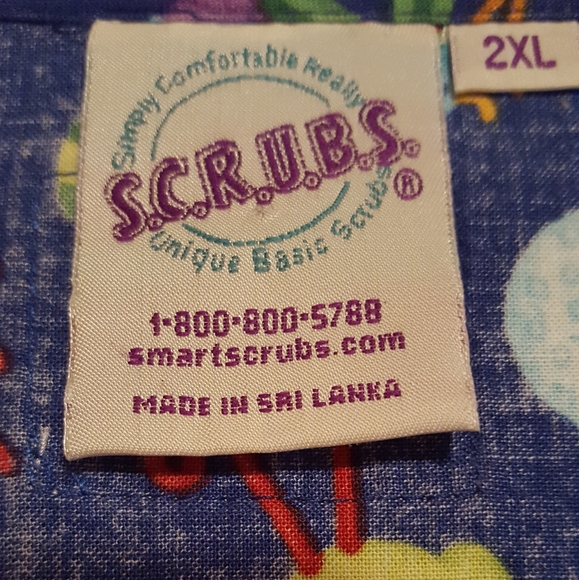 "S.C.R.U.B.S."  medical smock - Picture 2 of 3